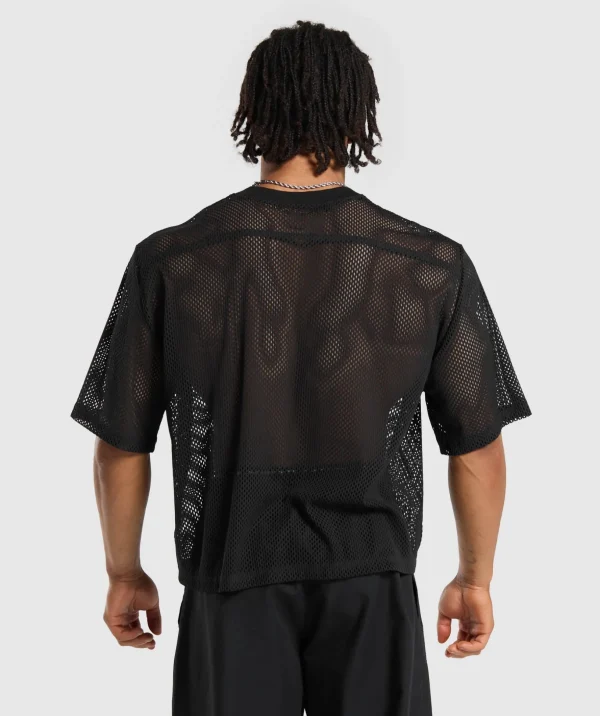 Mesh Oversized T-Shirt