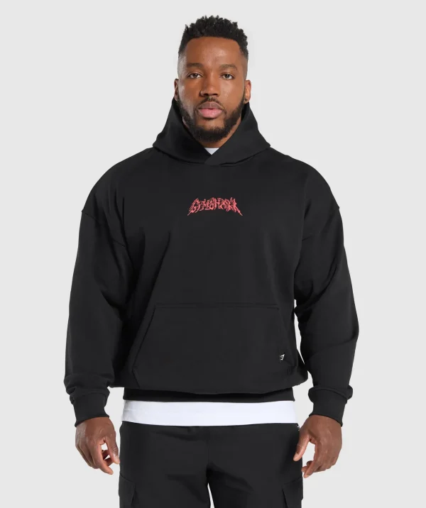 Metal Lifting Graphic Hoodie