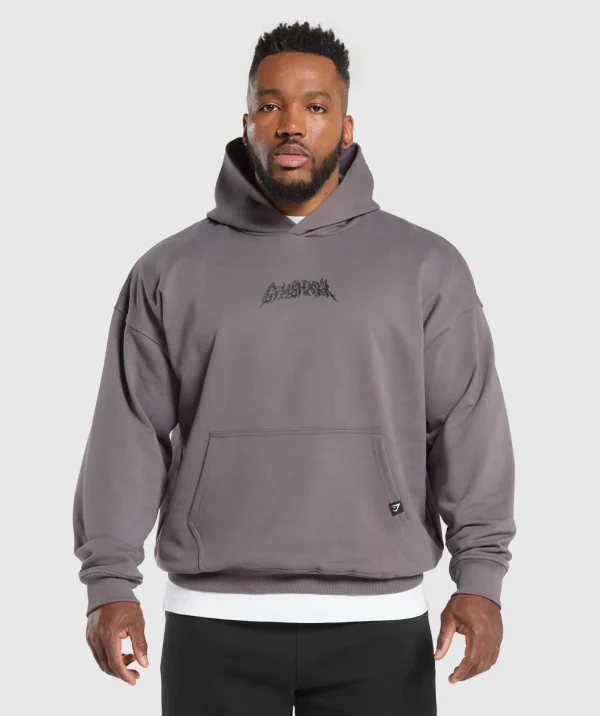 Metal Lifting Graphic Hoodie