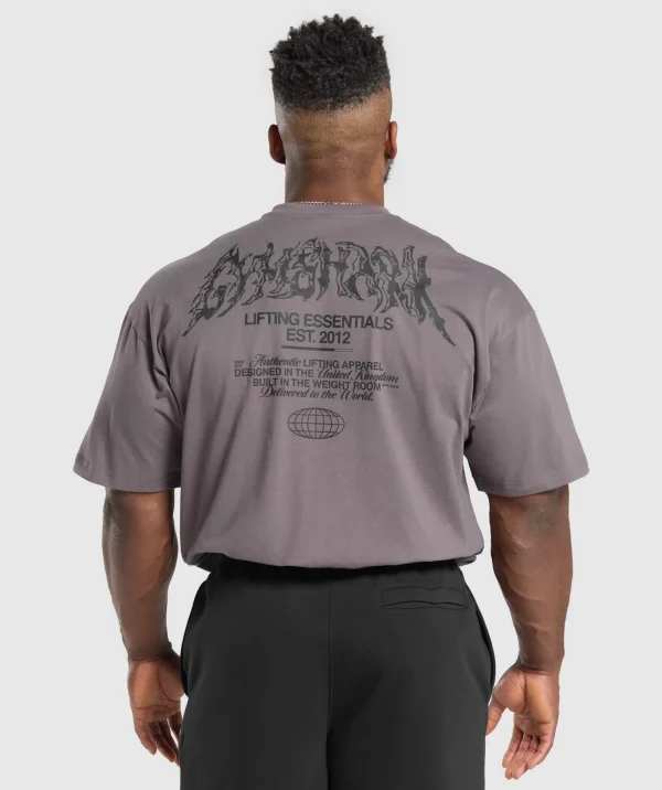 Metal Lifting Graphic T-Shirt