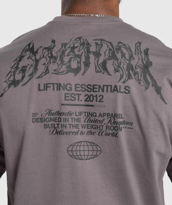 Metal Lifting Graphic T-Shirt