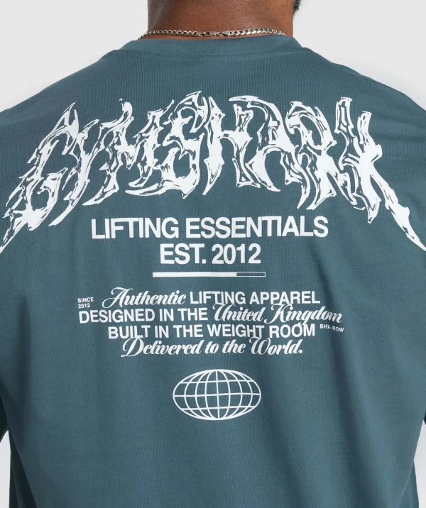 Metal Lifting Graphic T-Shirt