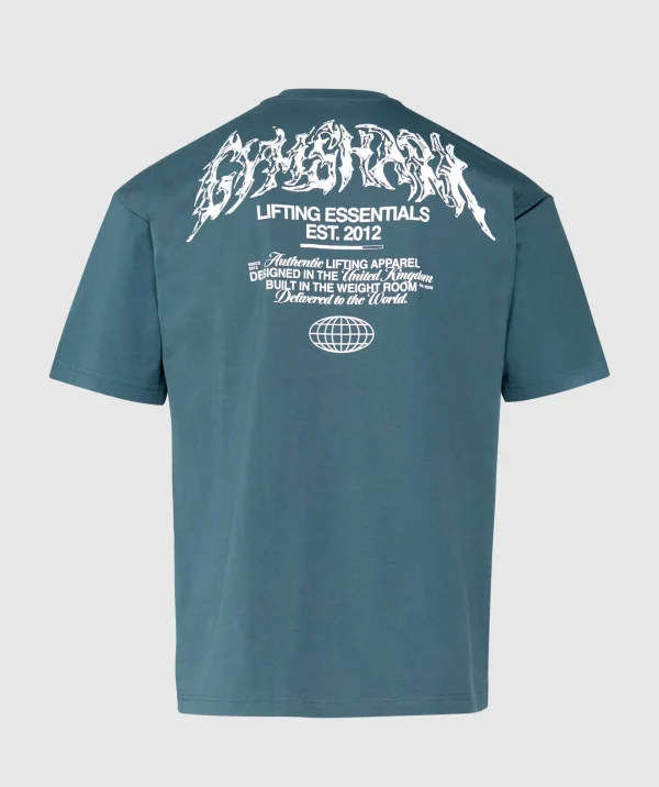 Metal Lifting Graphic T-Shirt