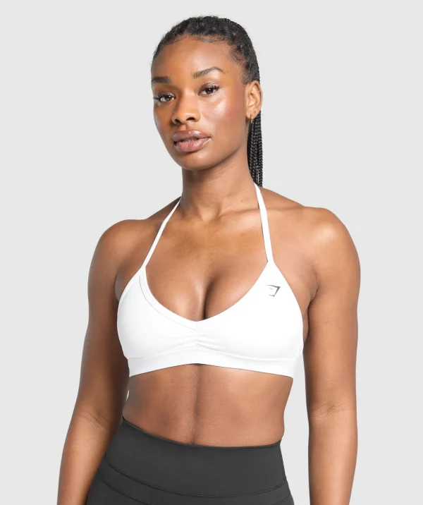 Minimal Halterneck Sports Bra