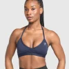 Minimal Halterneck Sports Bra