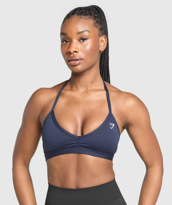 Minimal Halterneck Sports Bra