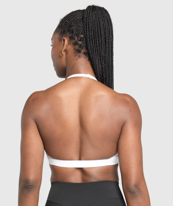 Minimal Halterneck Sports Bra