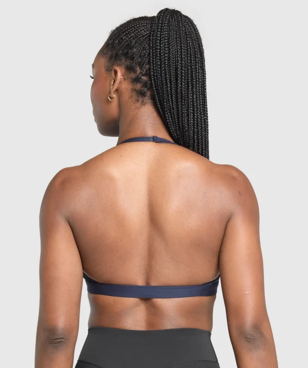 Minimal Halterneck Sports Bra