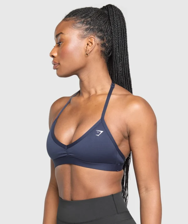 Minimal Halterneck Sports Bra