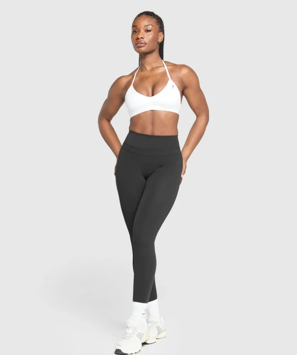 Minimal Halterneck Sports Bra