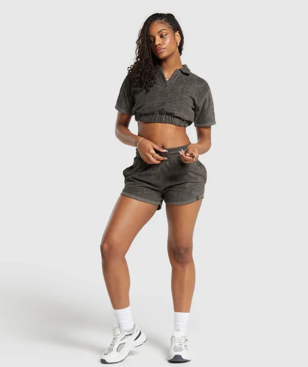 Monogram Towel Shorts