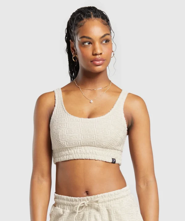 Monogram Towelling Bralette