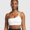 One Shoulder Sports Bra