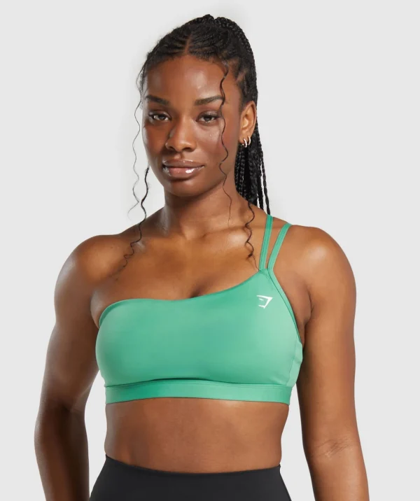 One Shoulder Sports Bra