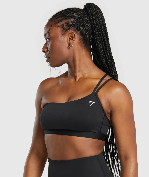 One Shoulder Sports Bra