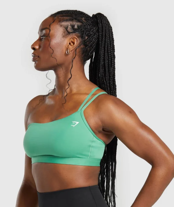 One Shoulder Sports Bra