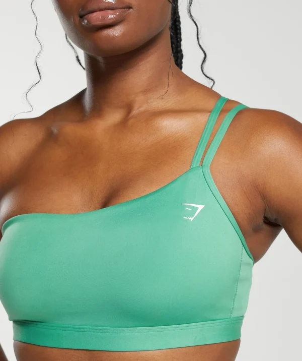 One Shoulder Sports Bra