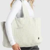 Oversized Cord Tote Bag