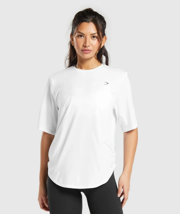 Oversized Ruched T-Shirt