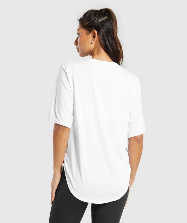 Oversized Ruched T-Shirt