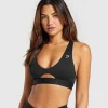 Peek A Boo Sports Bra