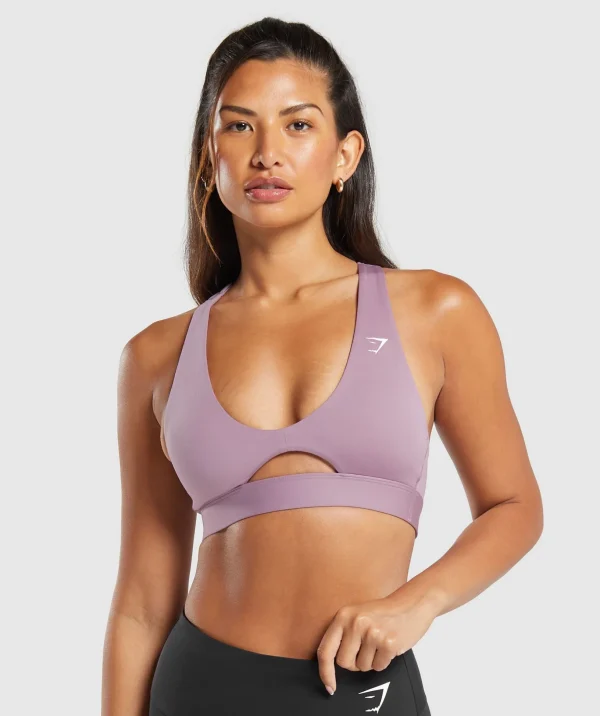 Peek A Boo Sports Bra