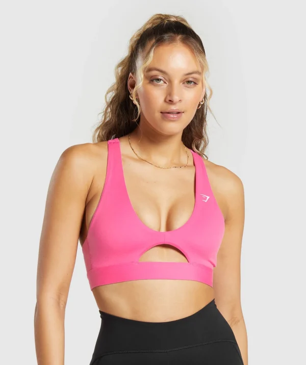 Peek A Boo Sports Bra