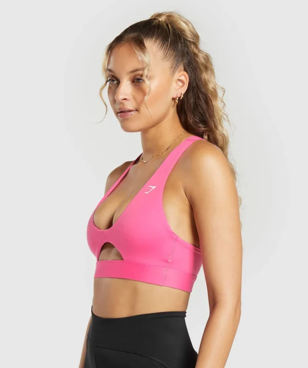 Peek A Boo Sports Bra