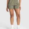 Pintuck Shorts