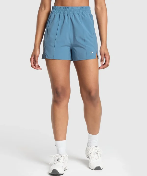 Pintuck Shorts