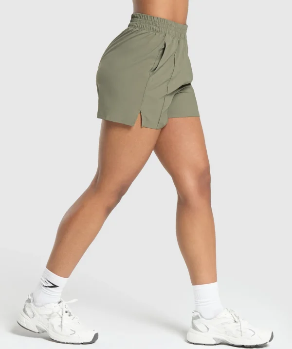 Pintuck Shorts