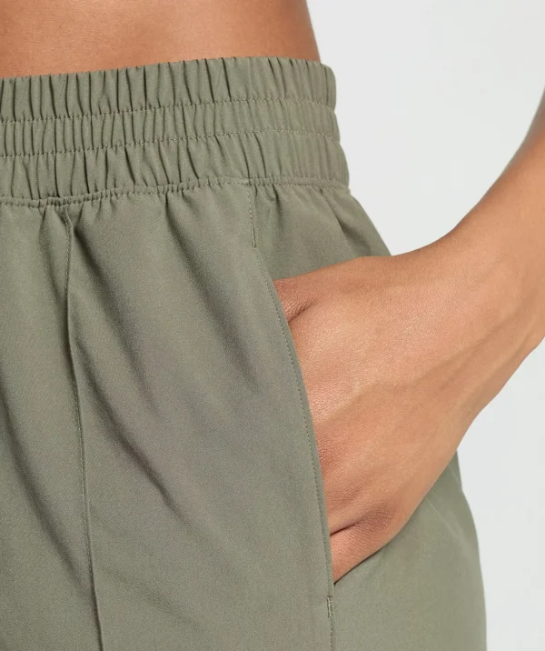 Pintuck Shorts