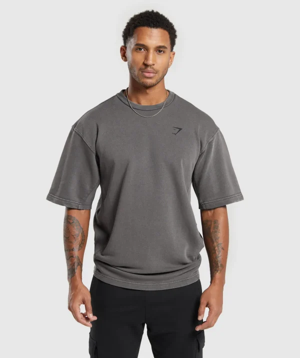 Power Washed Short Sleeve Crew