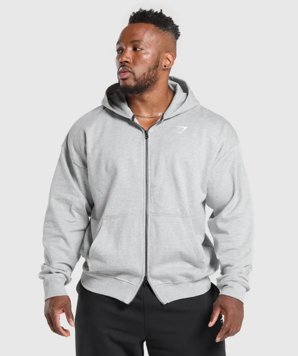 Power Zip Up Hoodie