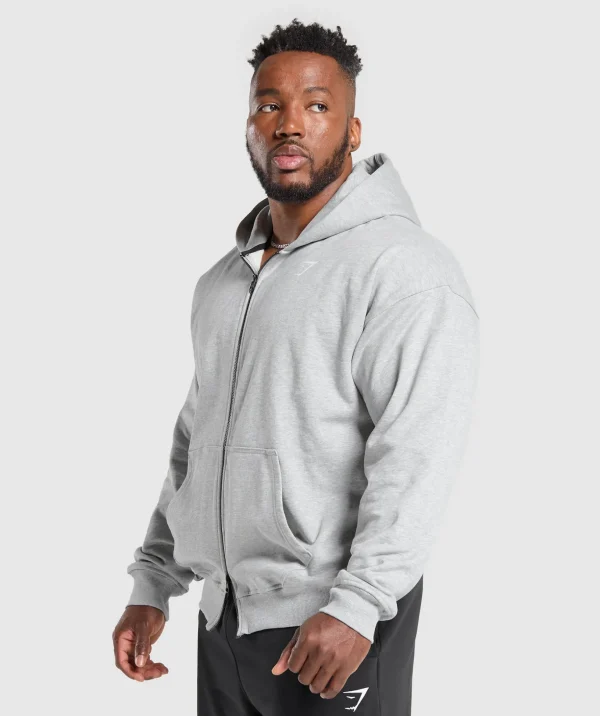 Power Zip Up Hoodie