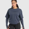 Premium Legacy Washed 2-in-1 Long Sleeve