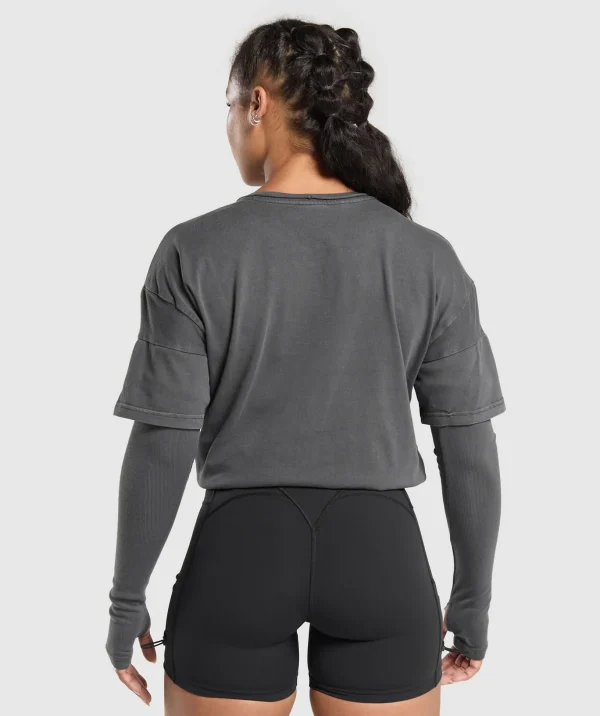 Premium Legacy Washed 2-in-1 Long Sleeve