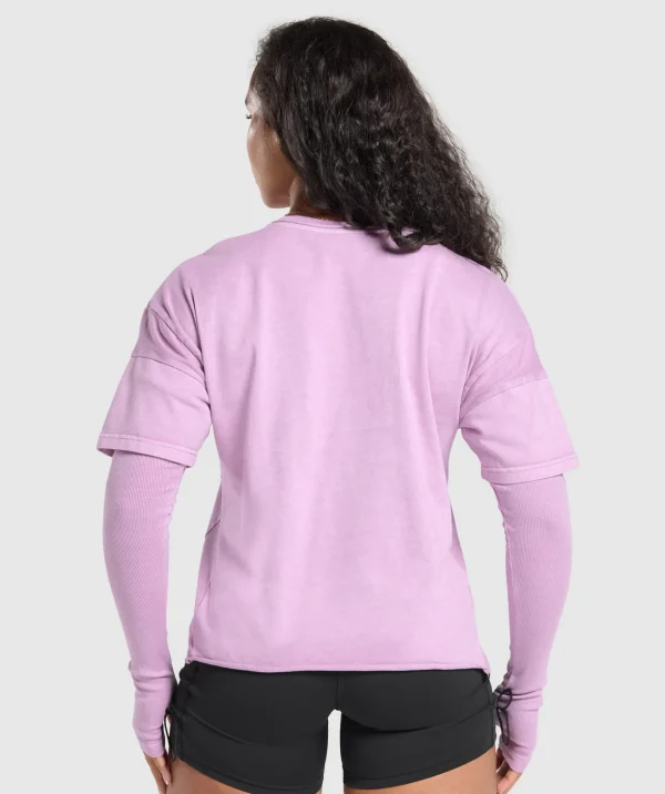 Premium Legacy Washed 2-in-1 Long Sleeve