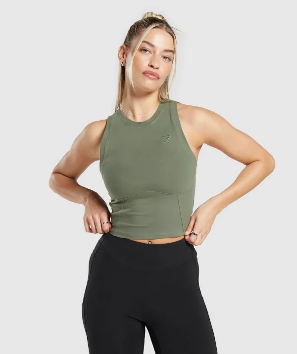 Rest Day Cotton Contour Tank