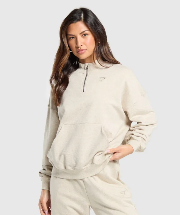 Rest Day Sweats 1/2 Zip Pullover