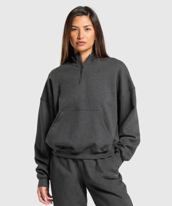 Rest Day Sweats 1/2 Zip Pullover