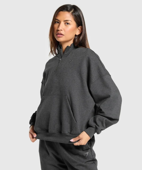 Rest Day Sweats 1/2 Zip Pullover