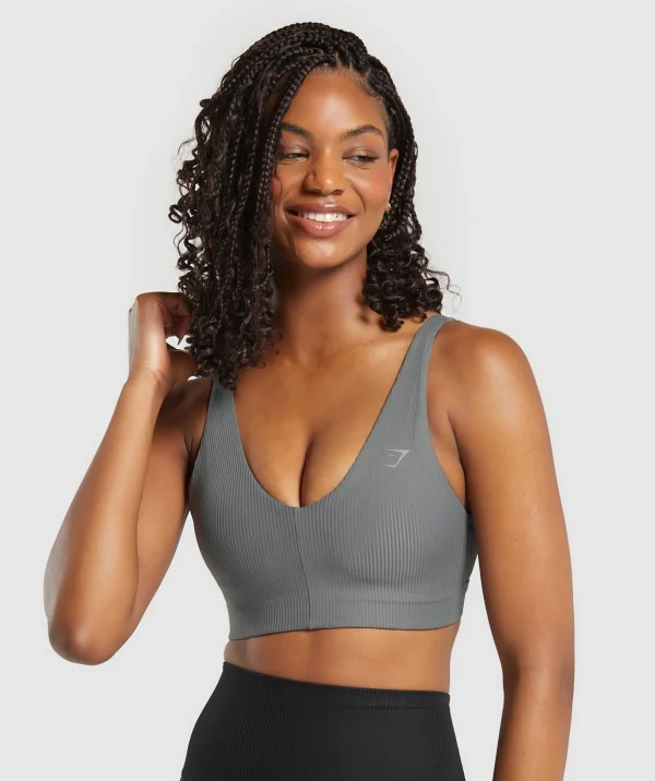 Ribbed Sports Bra