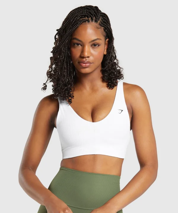 Ribbed Sports Bra