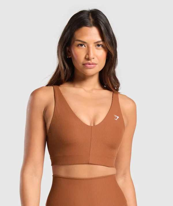 Ribbed Sports Bra