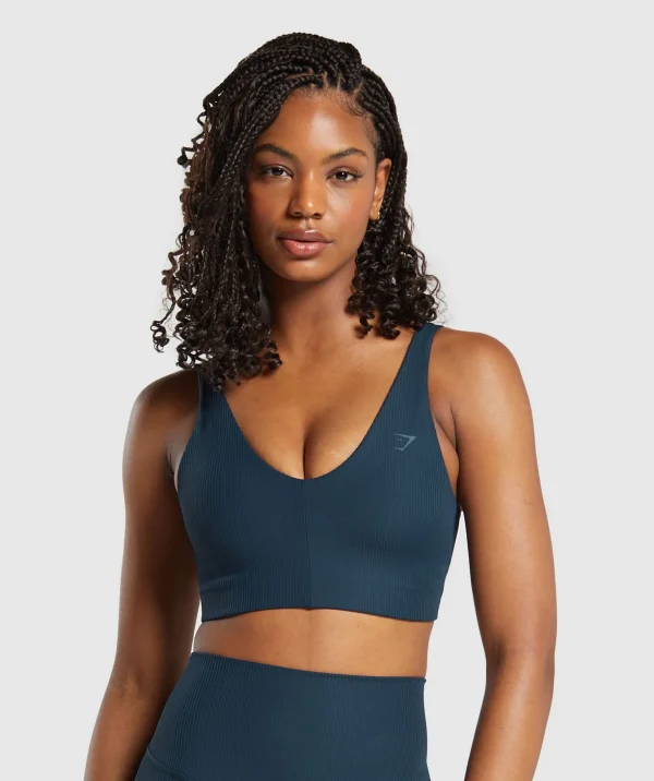 Ribbed Sports Bra