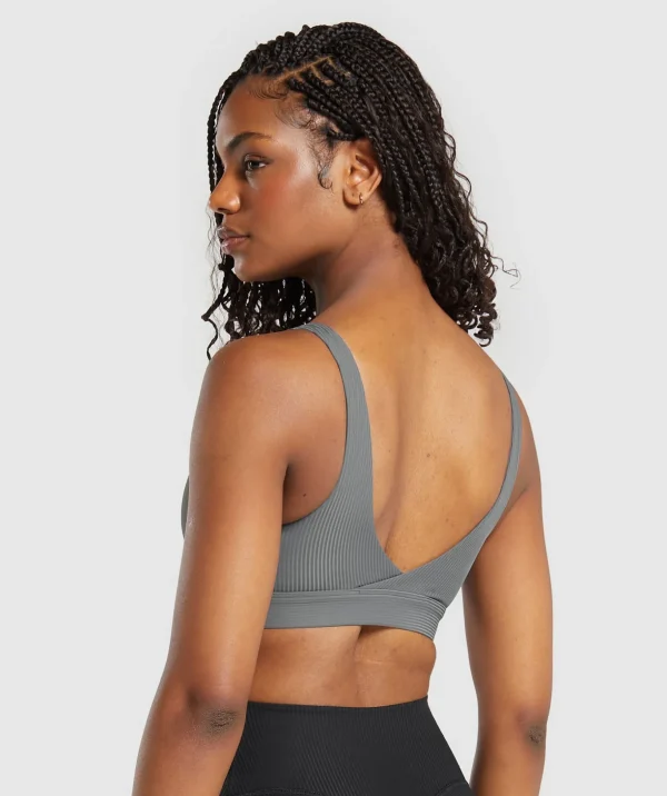 Ribbed Sports Bra