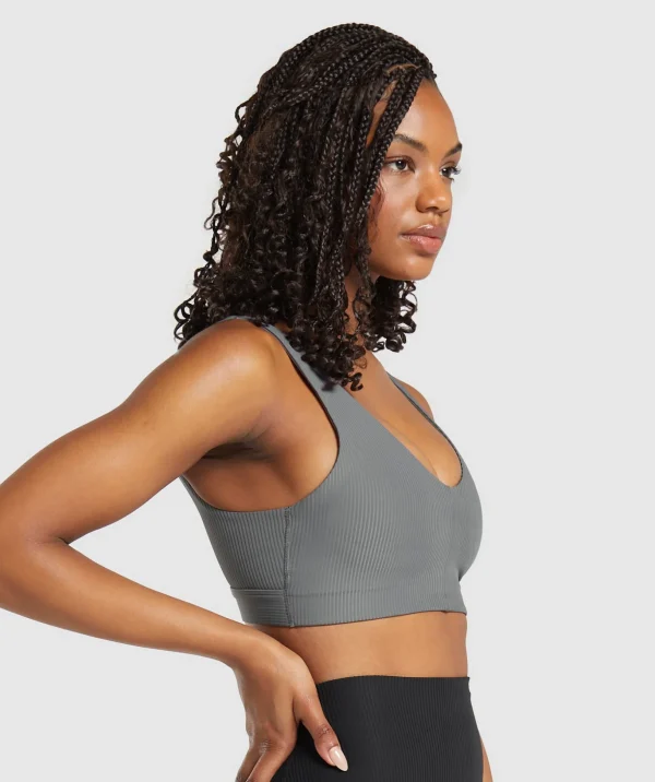 Ribbed Sports Bra