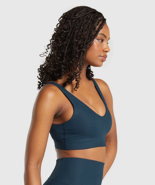 Ribbed Sports Bra