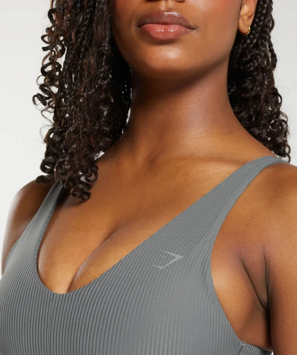 Ribbed Sports Bra